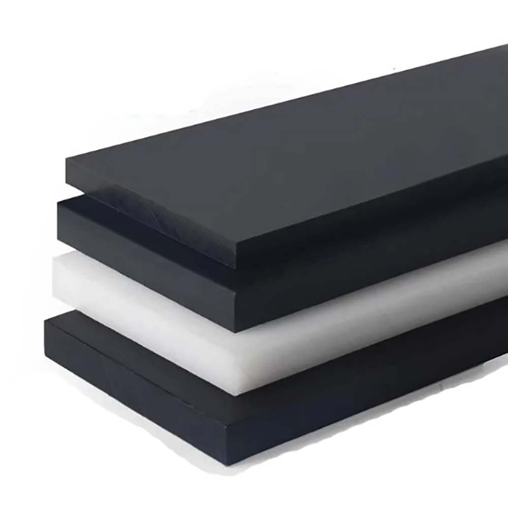 Schwarze/weiße POM-Platte 100x100mm, 3-60mm Dick - Technische Kunststoffplatte For CNC-Fräsen, DIY-Handwerkzeugteile Und Modellbau (1 Stück)(White,60x100x100mm)