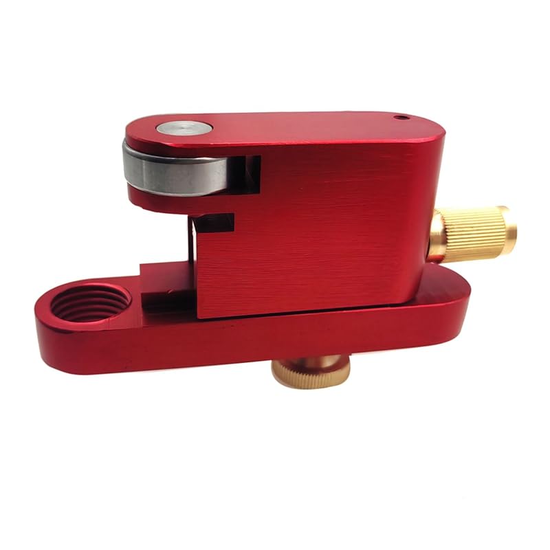 Violin Purfling Groover Jig Violin Edge Soundhole Router Guide Tool Violin Making Luthier Tool(Red)