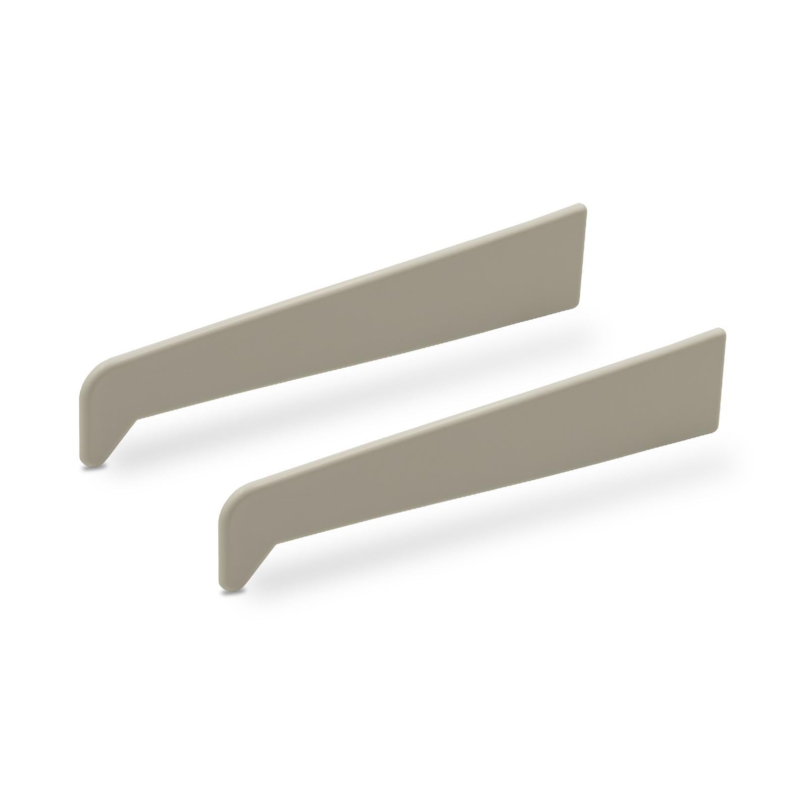 Truly Pvc Limited Cream 180Mm Profile 22 Window Sill End Caps (Pair)