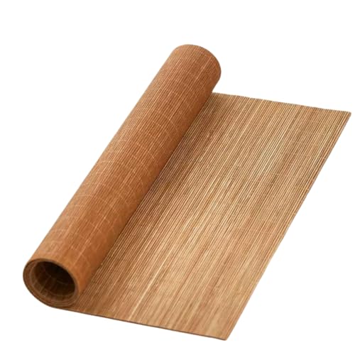 Carbonized Bamboo Matchstick Natural Table Runner, Natural Bamboo Tablemat, Home