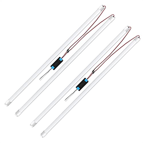 Latest upgrade 4FT LED Retrofit Kit,Troffer Quick Repair and Retrofit LED Kit,No Professional Tools Required?Recessed Fluorescent Light Retrofit Super Bright LED Light