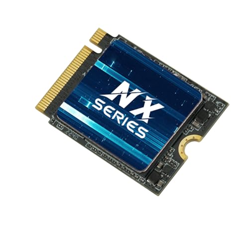 KingSpec 512GB 2230 NVMe SSD, PCIe Gen3x4 M.2 SSD M Key, 3D NAND Flash Internal Solid State Drive, for Steam Deck/ASUS ROG Ally/Surface Pro/Laptop (R/W Speeds up to 3500/3200MB/s)