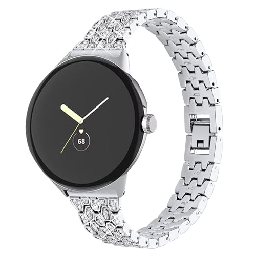 [heroVert] Google Pixel Watch Pixel Watch2 �����p�o���h �j�����p �������� �o���h ���߉\ �x���g ���� ���C���X�g�[�� �L���L�� ���f�B�[�X gpw000055 �V���o�[���N���A [���s�A���i]