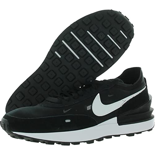 Nike Women's Low-Top Sneakers, Black White Orange, 82