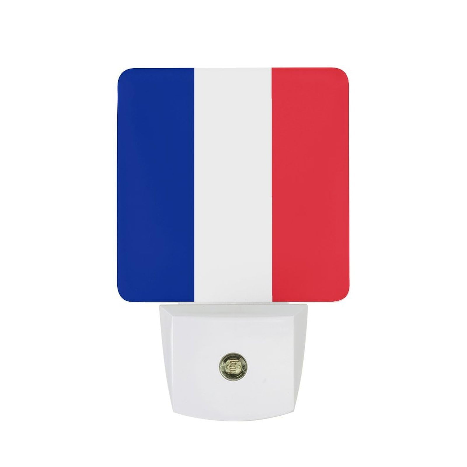 Nqrxadcrt Style France Flag Night Light Plug In Wall Lights Bedside Lamp Bedrooms Home Hallways Decoration