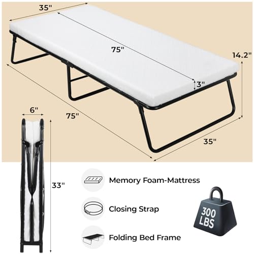 Mamizo Z12 Folding Bed 35 Inch X 75" thumb #2