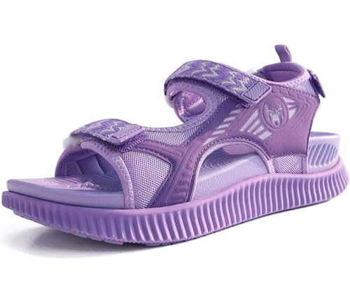 Image of KuaiLu Womens Orthopedic Walking Sandals with Comfortable Arch Support Plantar Fasciitis Relief Summer Outdoor Hiking Sport Recovery Adjustable Strap Athletic Chunky Cushion Shoes