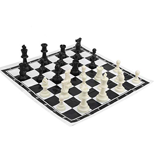 International Chess Set, 32-Piece EcoFriendly Chess Set, Gift Chess Lovers