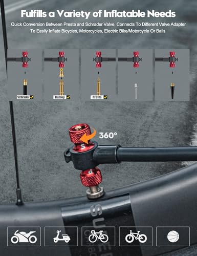 Tiakia Mini Bike Floor Pump