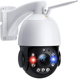 360° Wireless PTZ Camera with 30X Optical Zoom Outdoor, 5MP 4G HD Camera, Motion Detection, 500ft Night Vision, Smart Cruising, Auto Tracking