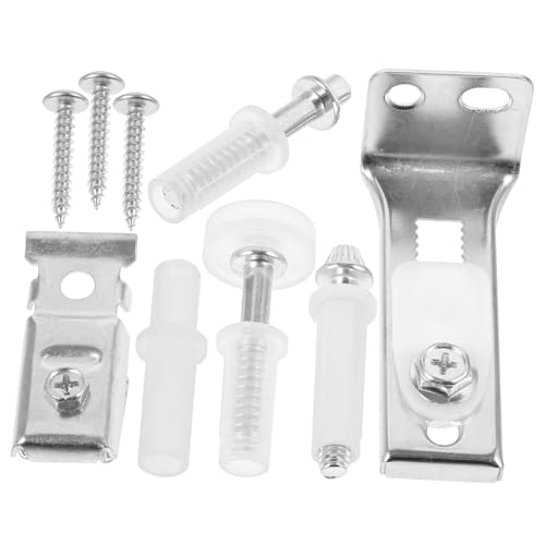 Outanaya juego de kit de herrajes para puerta doble plegable para fácil instalación y reemplazo conjunto completo de accesorios para puerta corredera diseño suave y que ahorra espacio