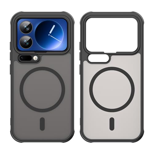 Image of Compatible with Xiaomi 17 Pro Case Cover,Compatible with MagSafe,Anti-Fall,Compatible with Xiaomi 17 Pro 5G 25098PN5AC Cell Protective Phone Case Black