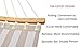 Patio Watcher 11 FT Quick Dry Hammock Folding Curved Bamboo Spreader Bar Portable Hammock for Camping Outdoor Patio Yard Beach