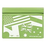 arena(アリーナ) 水泳 スイミングバッグ +Kコレクション クラッチプルーフバッグ KKAR-110 LGRN(Lグリーン×ホワイト) F