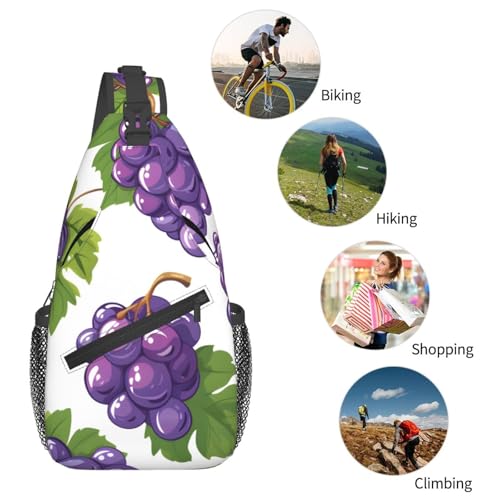Mochila tipo sling ligera para trekking y ciclismo miniatura 6