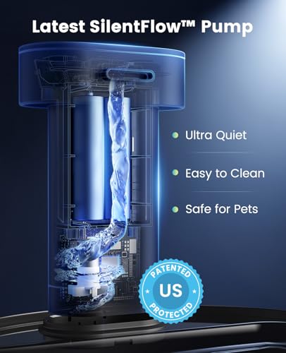 Fuente de agua inalámbrica para gatos 3.2L miniatura 4