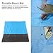 Vitdipy Beach Mats, Waterproof Sand Proof Easy to Fold Portable Durable Picnic Mats for Outdoor Camping