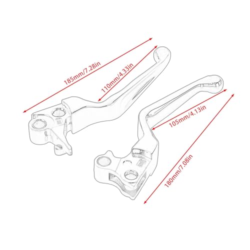 Protección de la palanca del embrague para solucionar fatiga en Harley Touring 6