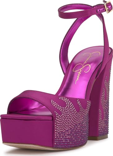 Sandale-plateforme Jessica Simpson au talon audacieux et stable