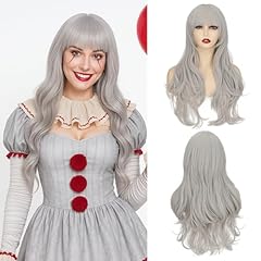 Long Wigs-Silver Grey
