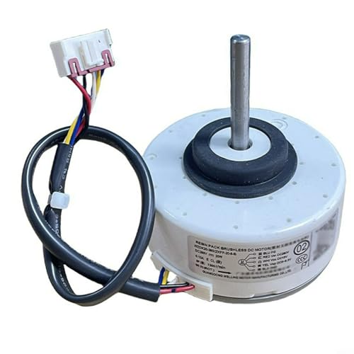 TONIXY Motor de ventilador de aire acondicionado DC310, motor de ventilador de repuesto de CA, construcción de metal, alto rendimiento, para sistemas de refrigeración de aire acondicionado