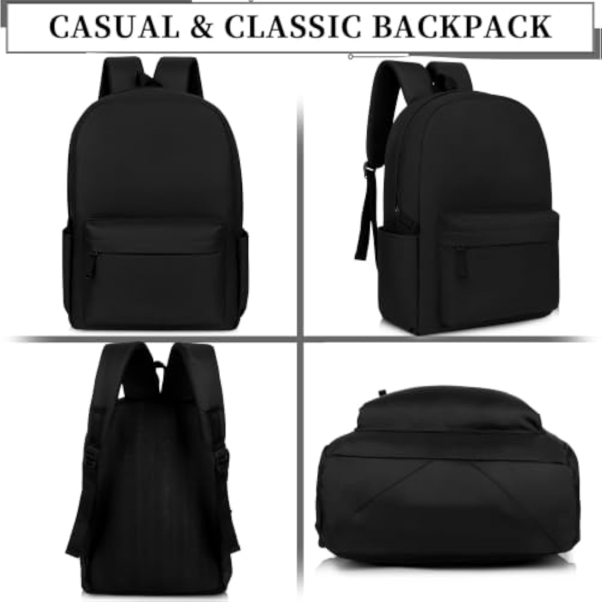 Trendy 15.6 inch Laptop School Backpack for Boys & Girls
