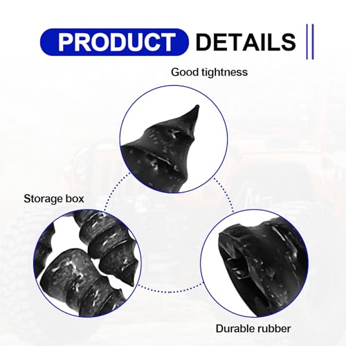 Image of Tire Repair Nails,Tire Screw Plug Fast Tool Self-Service Tire Repair Nail,for Car, Truck, Jeep,Tractor, Motorcycle, ATV tire Puncture Repair,Vacuum Tyre Repair Screws Fast Repair Kits (60)