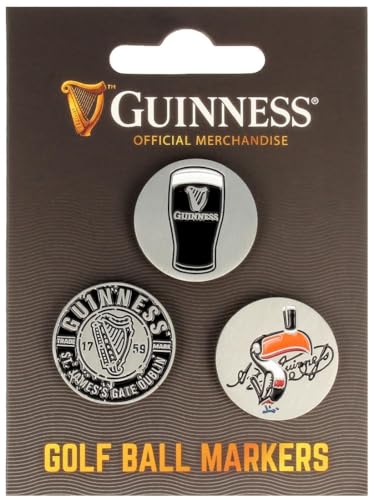 Guinness Golf Ball Markers - Set of 3
