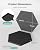 18 Pack Hexagon Acoustic Panels, Self-Adhesive Soundproof Wall Panels, High Density Acoustic Wall Panels, Sound Proofing Panels for Walls, Office, Recording Studio, Ceiling 12" X 10" X 0.4" Black