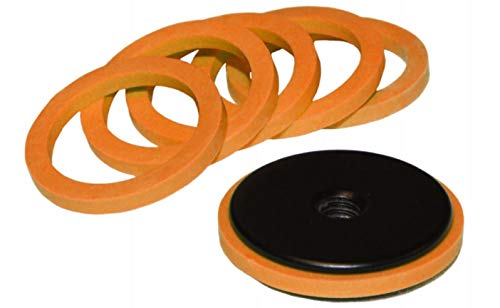 Dead Center Archery Products Custom Color O-Ring 12 Pack (Orange, Small)