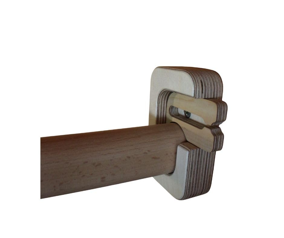 BearOnBar - A sturdy, easy-to-install pull-up bar with a locking mechanism - fits door frames up to 145 cm wide - for exercise and training