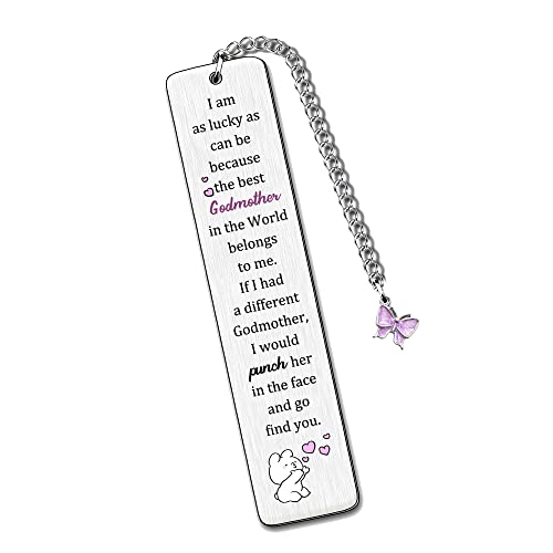 Marque-page pour marraine idéal comme cadeau de fête des mères ou souvenir de Noël