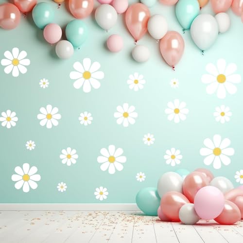 Plantillas de flores grandes para pintar reutilizables de plástico duradero 3