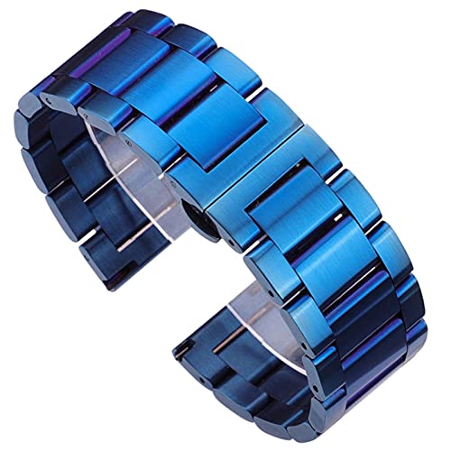 Bracelet de montre en acier inoxydable idéal pour le bureau et les sorties habillées