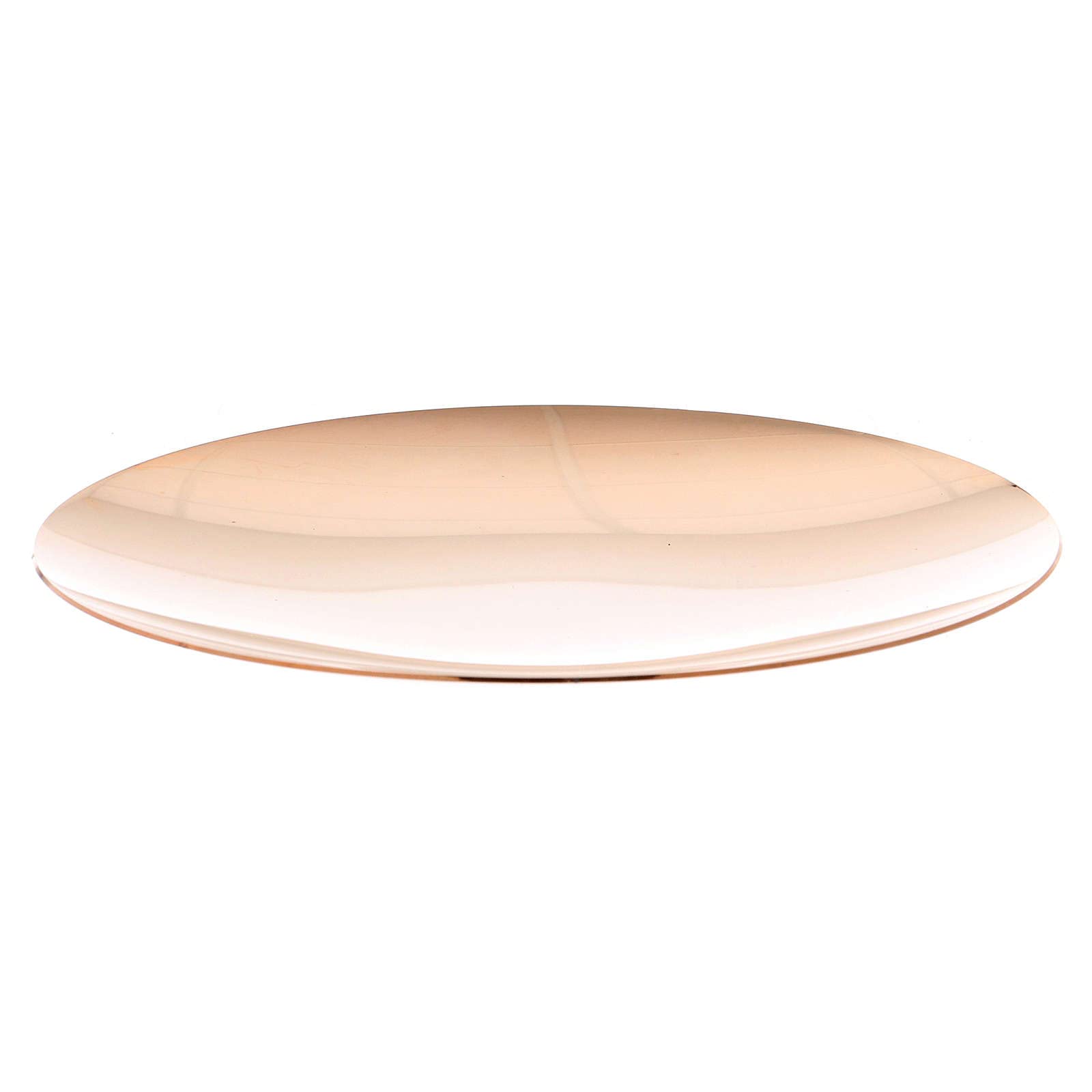 Holyart Calici Pissidi Patene metallo: Patena in ottone dorato