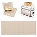 HAOMEEDUO 6 Stück Toaster Bags Wiederverwendbar Sandwich Toast Taschen Hitzebeständig Toaster Tasche Antihaft Toasttaschen 16 x 16.5 cm Sandwichbeutel Toaster Toasterbeutel Toast Tüten für Pizza Taschen günstig Kaufen-HAOMEEDUO 6 Stück Toaster Bags Wiederverwendbar Sandwich Toast Taschen Hitzebeständig Toaster Tasche Antihaft Toasttaschen 16 x 16.5 cm Sandwichbeutel Toaster Toasterbeutel Toast Tüten für Pizza