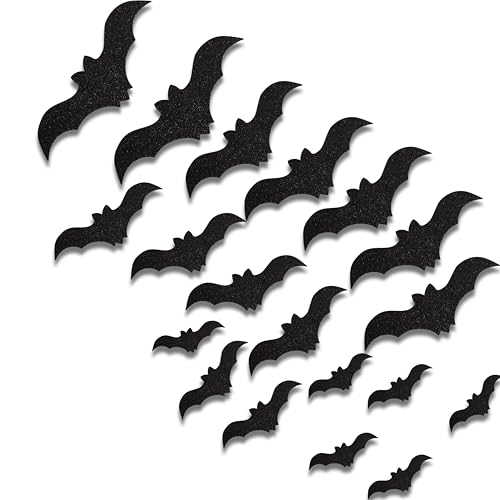Gostman 56PCS Halloween Bats Decorations