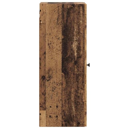 Armoire murale bois vieilli pour optimiser un petit espace - 6