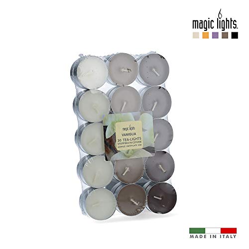 Magic Lights Scented Candles, Assorted Colours, 360 g