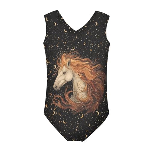 Image of Girls' Swimwear for 3-14 Cartoon Bathing Suit Girl Swimsuit Gym Leotard