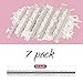 BATTIFE 7Pack White Confetti Wands, Confetti Shoot Poppers, Tissue Paper Flick Flutter Sticks for Wedding, Celebrations, Anniversary, Birthday Party, 14inch