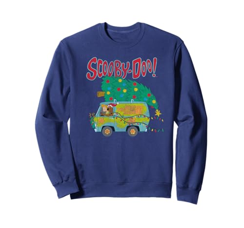 Scooby-Doo Mystery Machine Christmas Tree Sweatshirt