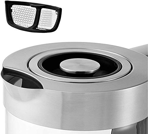 WMF Lono 04.1316.0011 - Tetera eléctrica (1,7 L, 3000 W, Negro, Acero inoxidable, Transparente, Ajustes de termostato… - Imagen 4