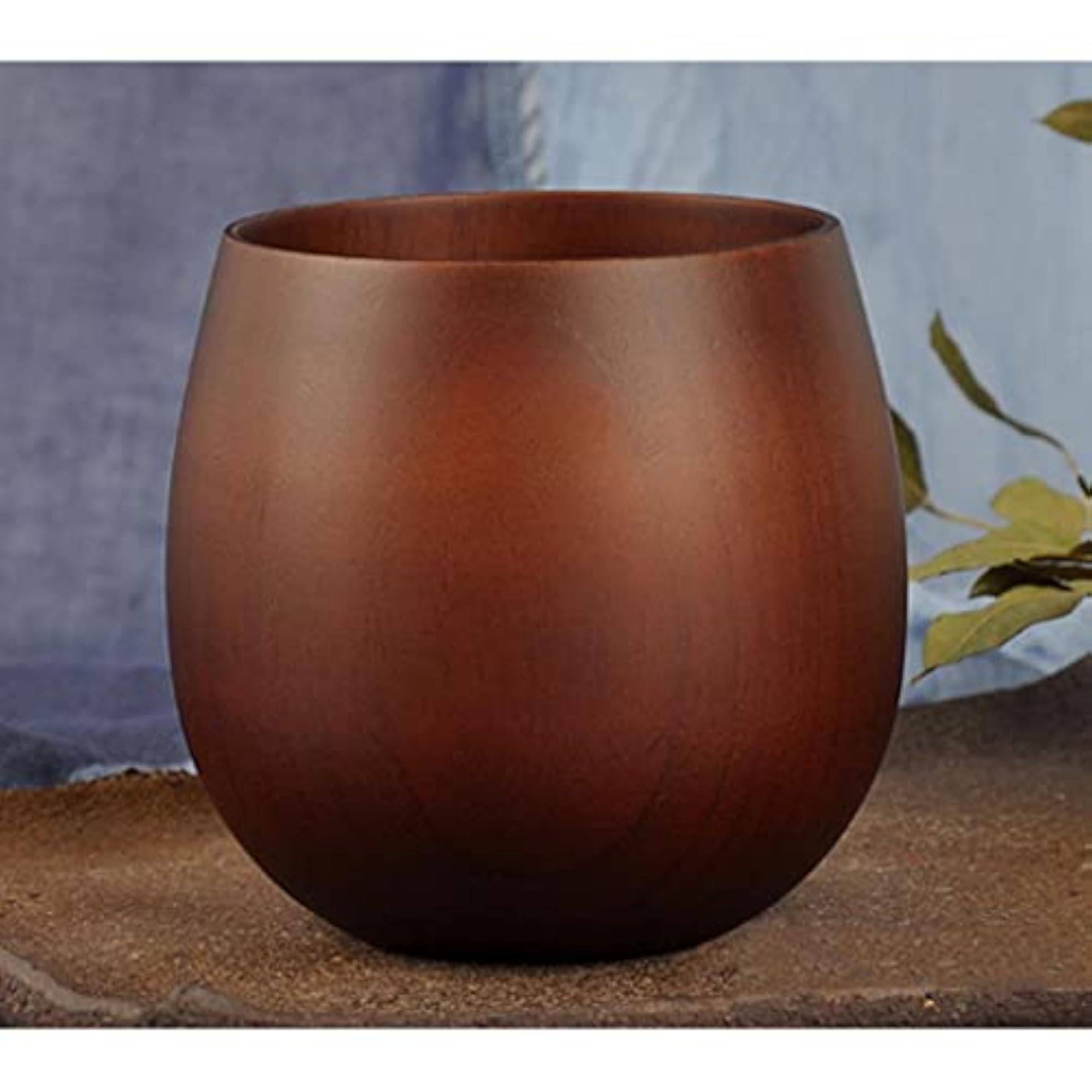 Wooden Milk Mug, Juice Cup, Coffee Tea Water Bottle