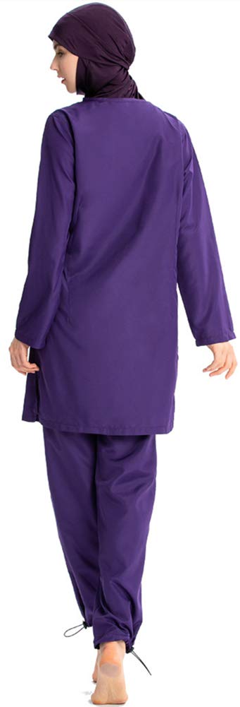 Modest Muslim Swimwear Costumi da Bagno Musulmani per Le Signore Swimsuits islamici modesti Completi Hijab Burkini Nuoto Abbigliamento Sportivo