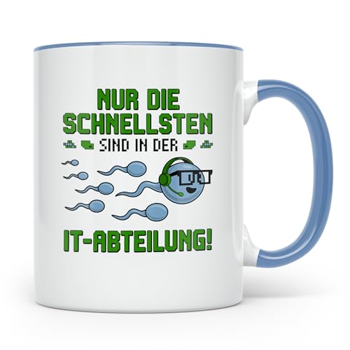 IT Abteilung Kaffeetasse - Nur die Schnellsten Nerdtasse - Informatiker Geschenk - Programmierer Tas