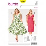 Burda Ladies Plus Size Sewing Pattern 6549 Dresses