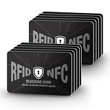 DUGRAFT Tarjeta de bloqueo RFID, paquete de 10