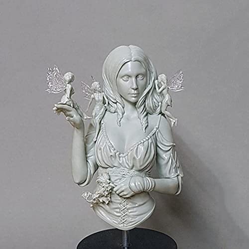 Figura de resina 1/10 Ancient Warrior Woman sin armar miniatura 1