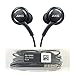 OEM Stereo Headphones with in-line Remote & Microphone for Samsung Galaxy S8, S8 Plus S9, S9 Plus Note 8 Note 9 [Grey] Bulk Packaging